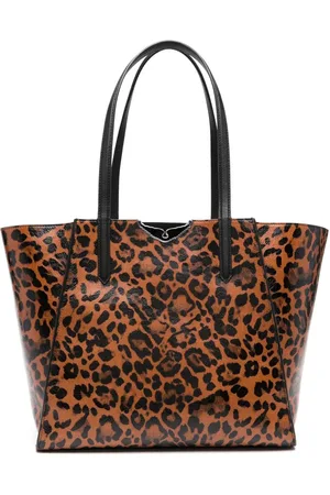 Zadig & Voltaire Le Borderline leopard-print tote bag