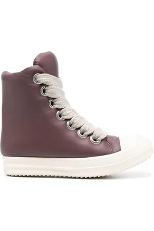 Rick Owens Padded lace-up sneakers
