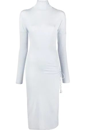 Patrizia Pepe High-neck long-sleeve dress