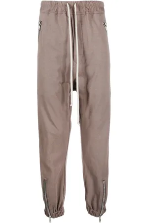 Rick Owens Tecuatl stretch-cotton track pants