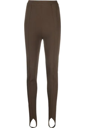 Nanushka Stirrup-cuffs high-waisted leggings