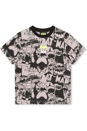 DKNY X Batman graphic-print cotton T-shirt