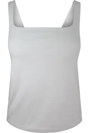 Vince Square-neck cotton tank top