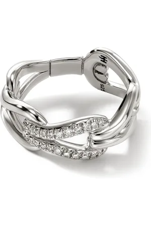 John Hardy Surf Pavé Link ring