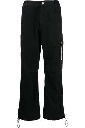 Moschino Straight-leg cotton cargo trousers