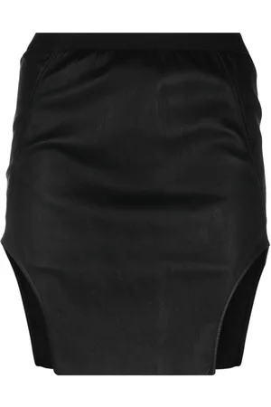 Rick Owens Diana leather miniskirt