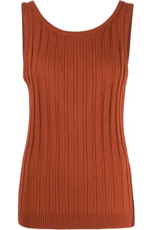 Cashmere In Love Mara ribbed-knit tank top