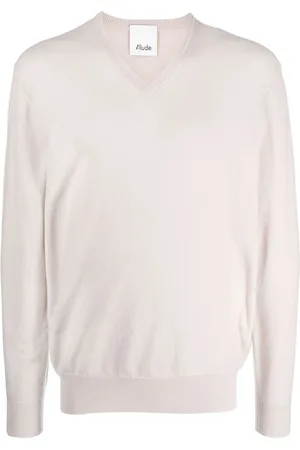 Allude V-neck cashmere jumper