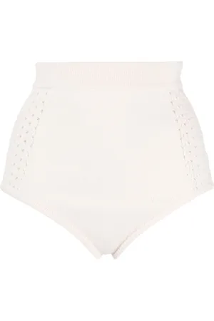 Cashmere In Love Kira crochet-knit shorts