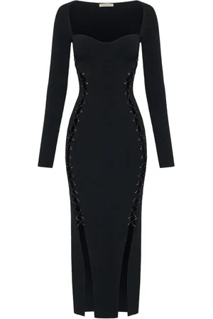 Nicholas Arna lace-up dress