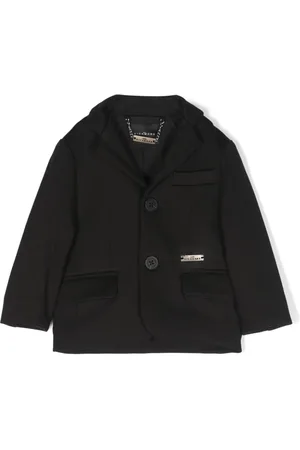 John Richmond Logo-plaque single-breasted blazer