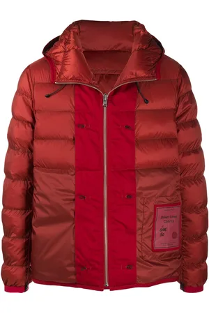 Ten Cate Hooded contrast-panel puffer jacket