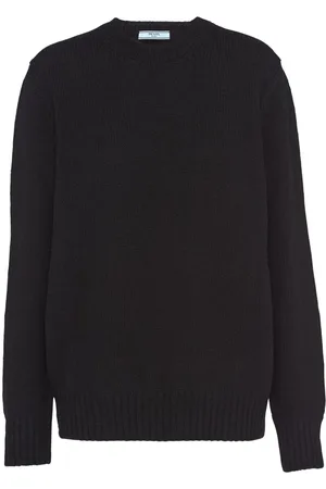 Prada Triangle-logo wool jumper