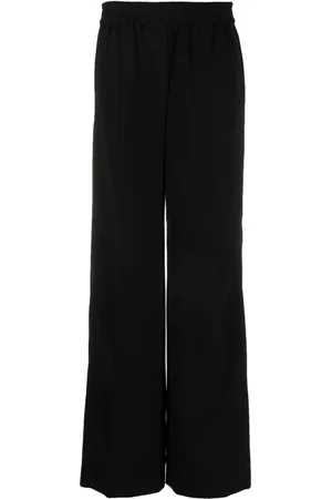 Calvin Klein Wide-leg twill-weave trousers