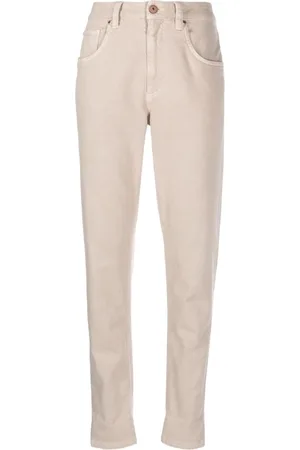 Brunello Cucinelli Mid-rise straight-leg jeans