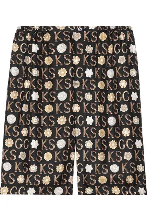 Gucci X Ken Scott knee-length shorts