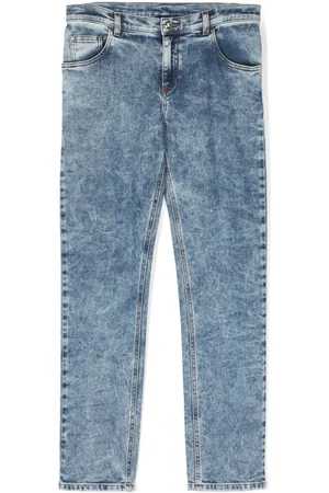 VERSACE Acid-wash jeans