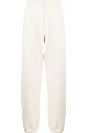 Stone Island Logo-appliqué cotton track pants
