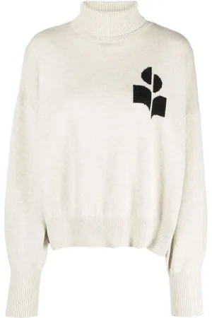 Marant Etoile Nash logo-intarsia sweater