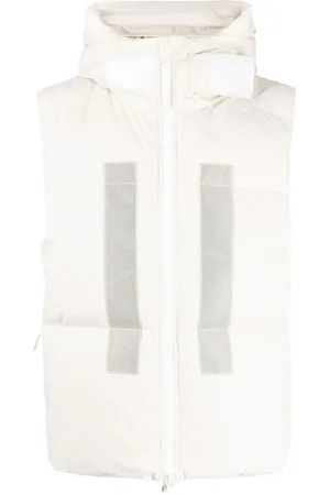 Stone Island Logo-print hooded quilted gilet