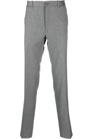 Incotex Slim-cut virgin-wool trousers