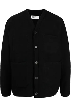 Universal Works V-neck knitted jacket
