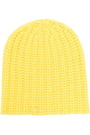 LISKA Chunky-knit cashmere beanie