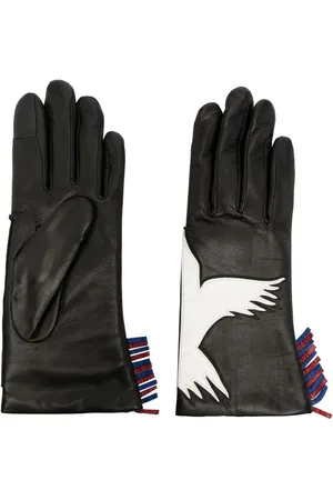 Manokhi Fingerless Leather Gloves - Farfetch