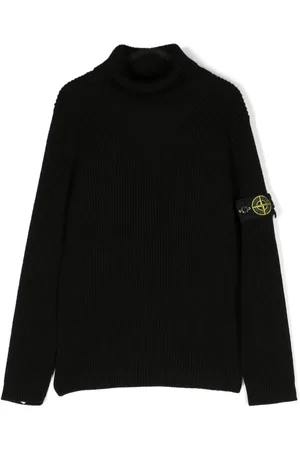 Stone Island Compass-badge virgin-wool jumper