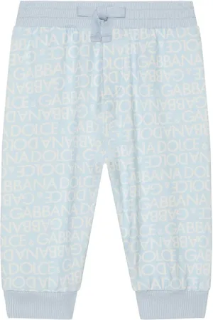 Dolce & Gabbana Logo-print cotton-jersey leggings