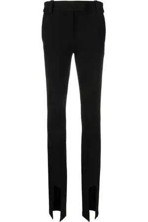 ALESSANDRO VIGILANTE Cut-out slim-cut trousers