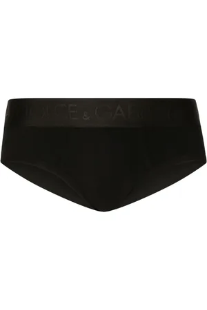 Dolce & Gabbana Logo-waistband cotton briefs