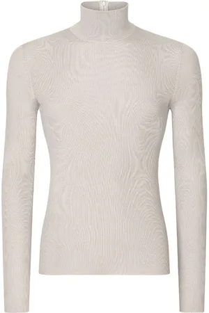 Dolce & Gabbana High-neck ribbed-knit jumper