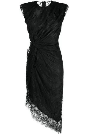 JNBY Asymmetric-hem short-sleeve dress