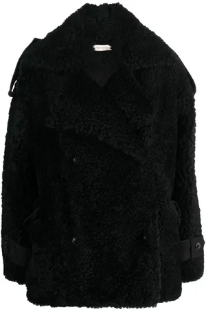 The Mannei Jordan double-breasted shearling coat