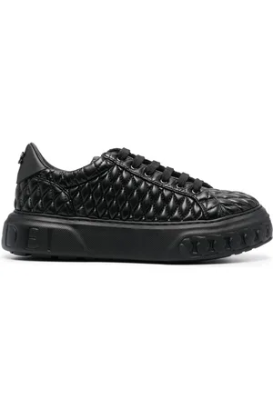Casadei Off Road Dome leather sneakers
