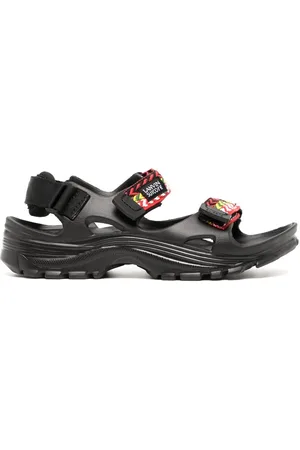 SUICOKE Braided-band touch-strap sandals