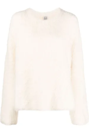 Totême Textured alpaca wool-blend jumper