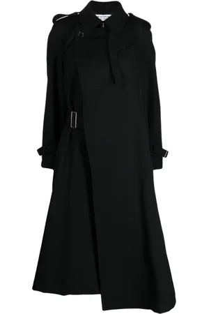 Comme des Garçons Notched-lapels wool coat