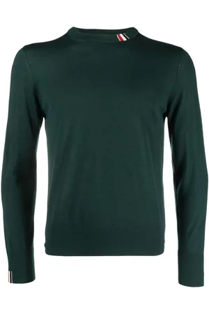 Thom Browne Jersey knit crew-neck pullover