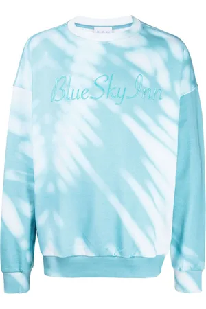 BLUE SKY INN Logo-embroidered cotton sweatshirt