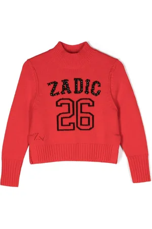 Zadig & Voltaire Logo-print jacquard knitted jumper