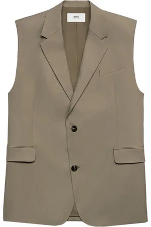 Ami Oversize virgin wool waistcoat