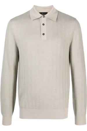 Billionaire merino-blend Polo Shirt - Farfetch