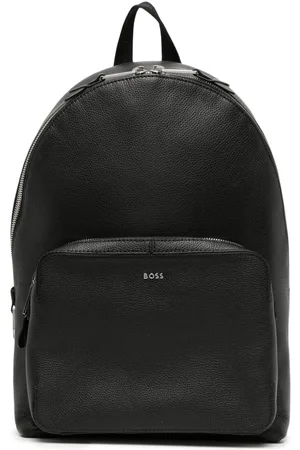 Hugo boss best sale leather backpack