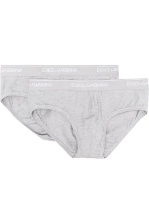 Dolce & Gabbana Logo-waistband cotton briefs (pack of two)
