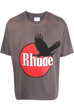 Rhude Logo-print cotton T-shirt