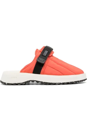 SUICOKE Zavo-Puff round-toe slippers