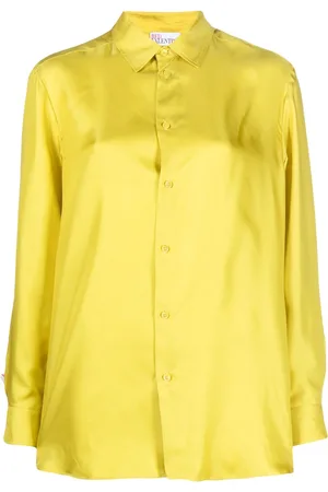 RED Valentino Long-sleeve silk shirt