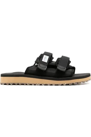 SUICOKE Moto logo-patch slides